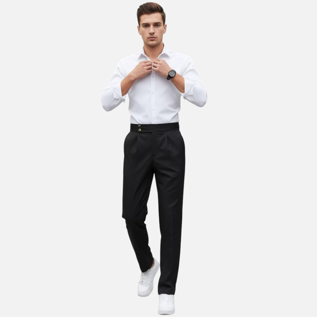 Vallmere | Men’s Half-Waist Dress Trousers