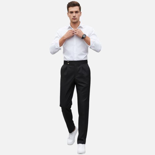 Vallmere | Men’s Half-Waist Dress Trousers
