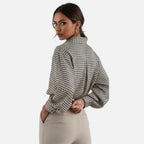 Vallmere | Women’s Geometric Print Blouse