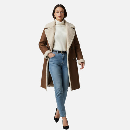 Vallmere - Women’s Trench Coat-lightweight-insulated