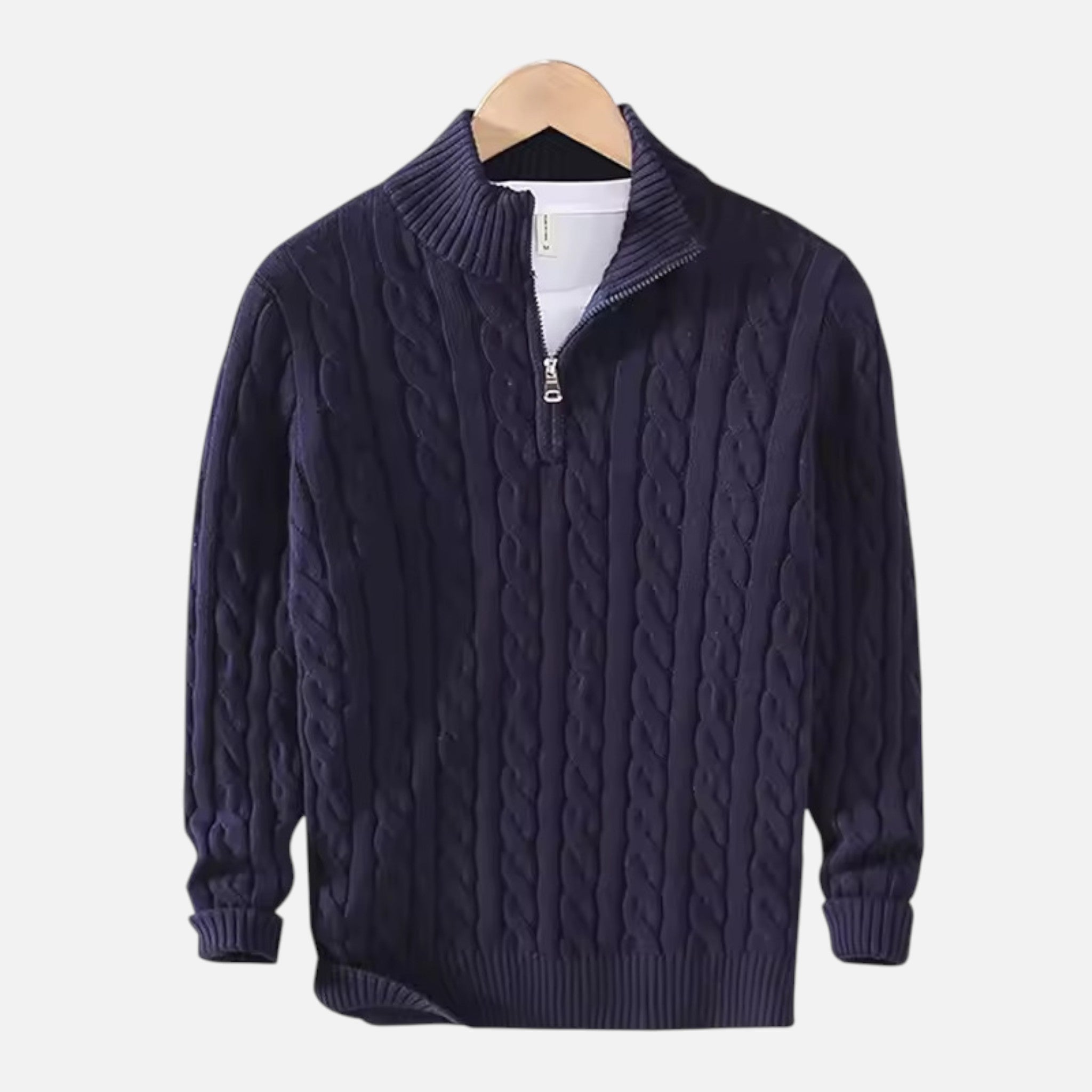 Vallmere | Men’s Heritage Cotton Half-Zip Pullover