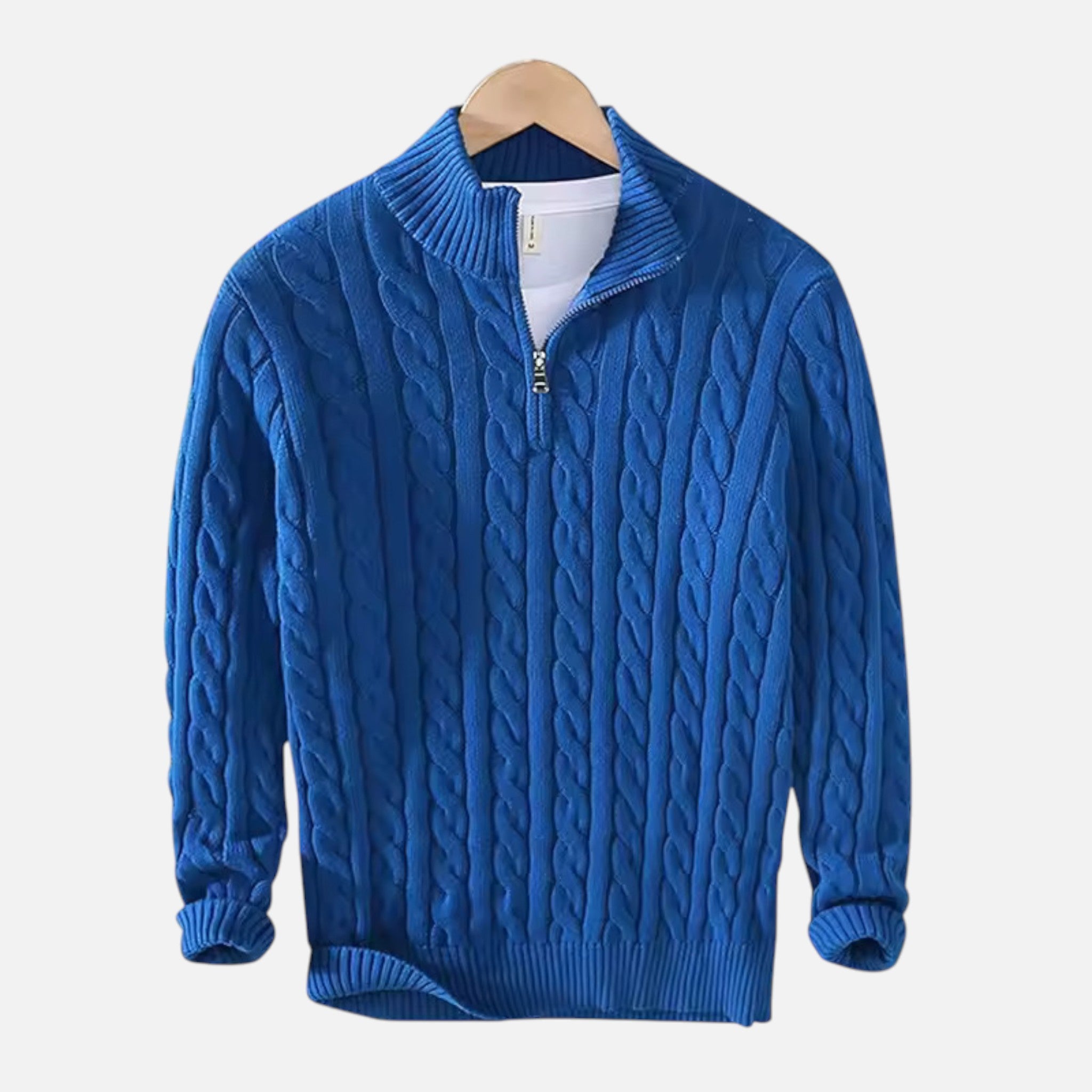 Vallmere | Men’s Heritage Cotton Half-Zip Pullover