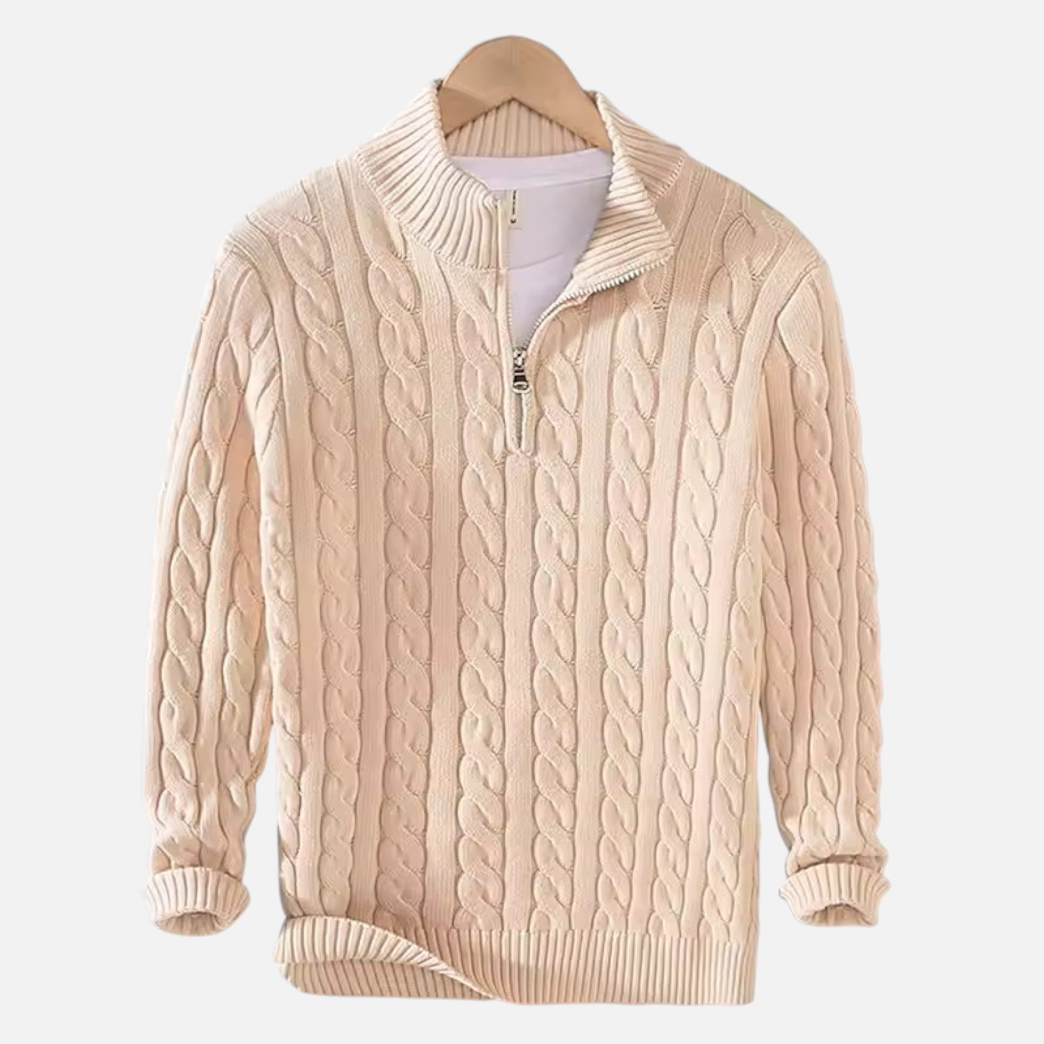 Vallmere | Men’s Heritage Cotton Half-Zip Pullover