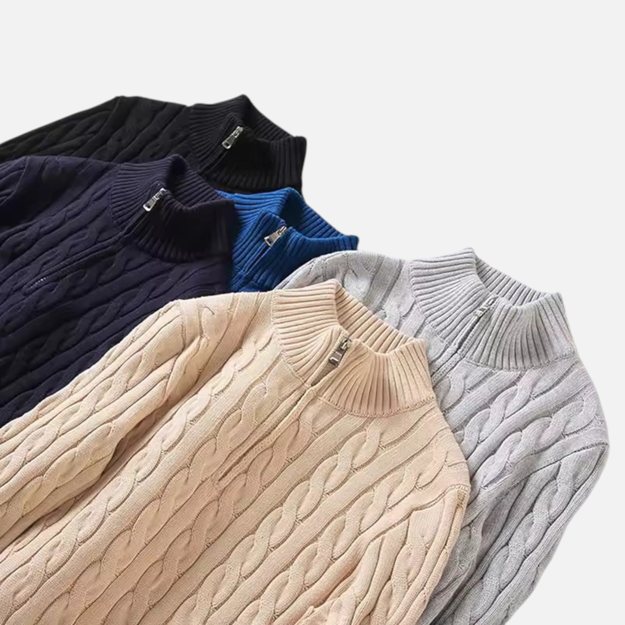 Vallmere | Men’s Heritage Cotton Half-Zip Pullover