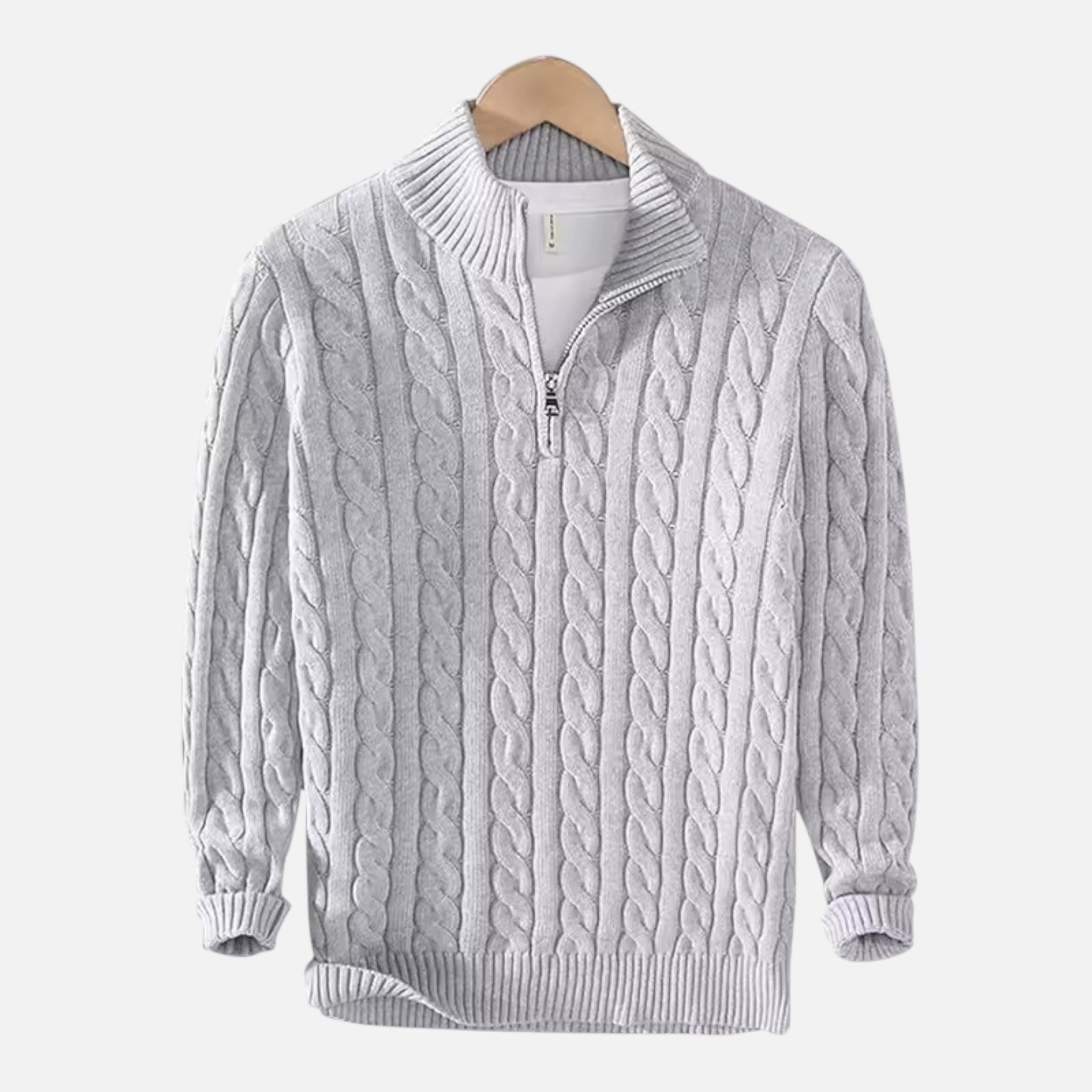 Vallmere | Men’s Heritage Cotton Half-Zip Pullover