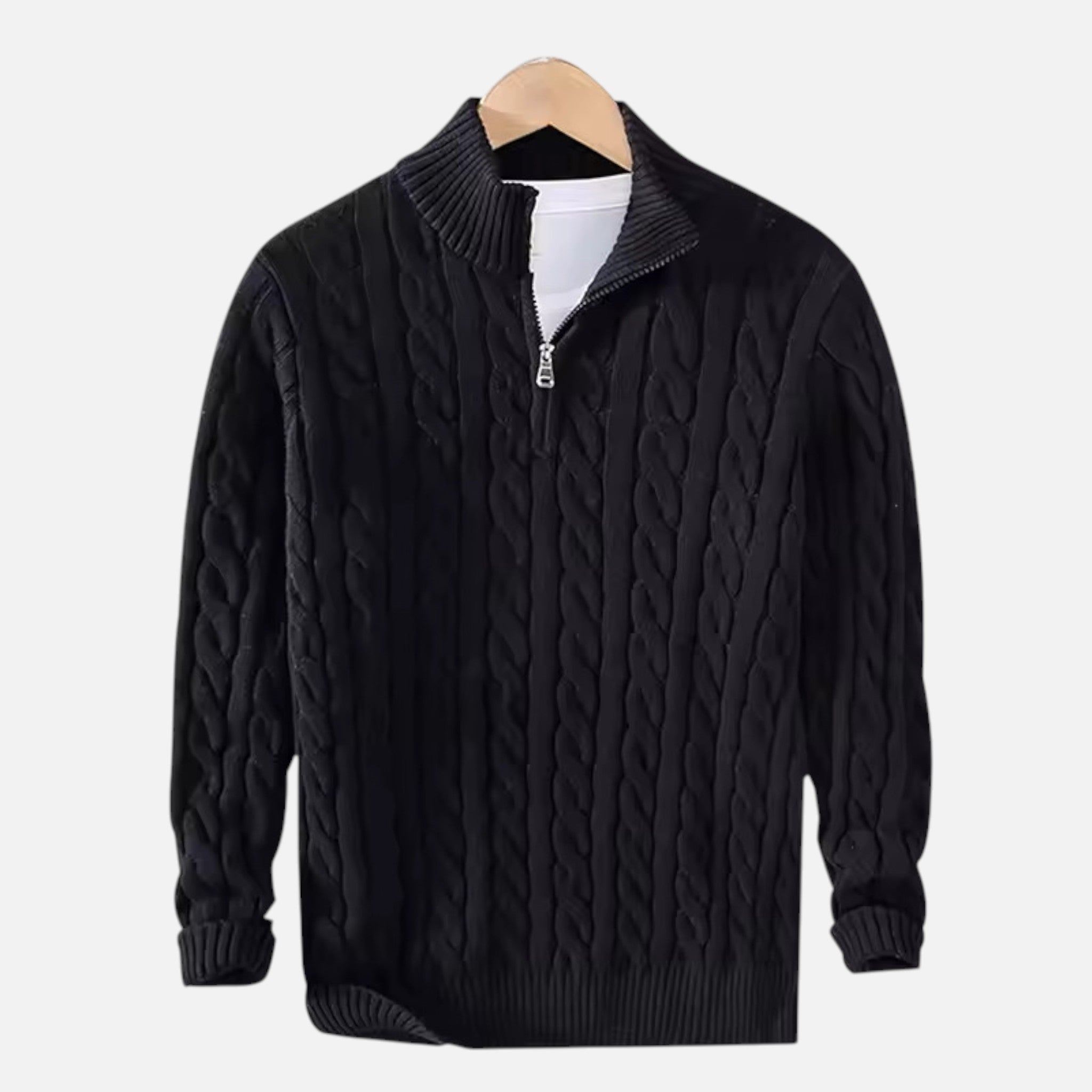 Vallmere | Men’s Heritage Cotton Half-Zip Pullover