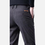 Vallmere – Men’s Mid-Rise Corduroy Trousers
