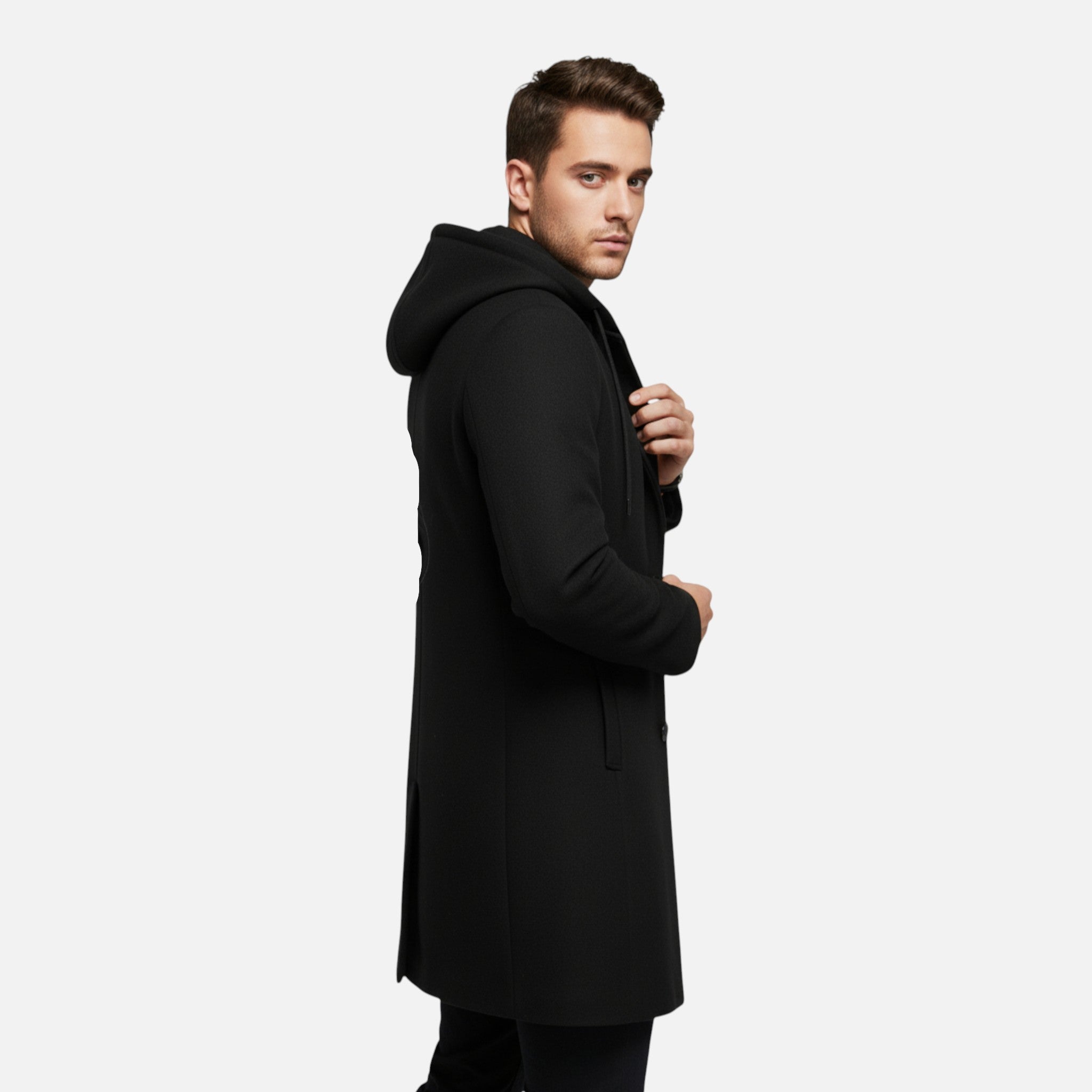 Vallmere | Men’s Heritage Hooded Trench Coat