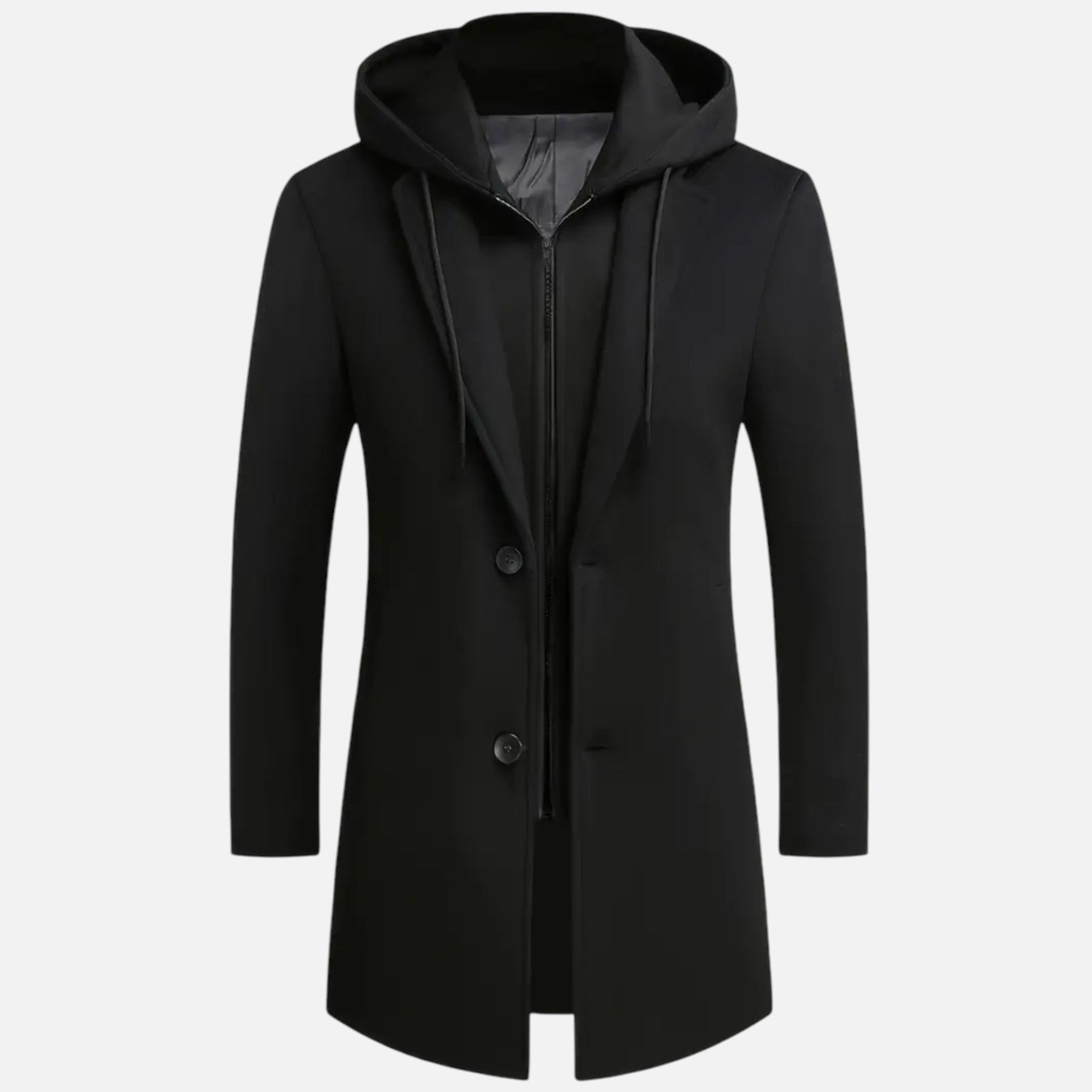 Vallmere | Men’s Heritage Hooded Trench Coat