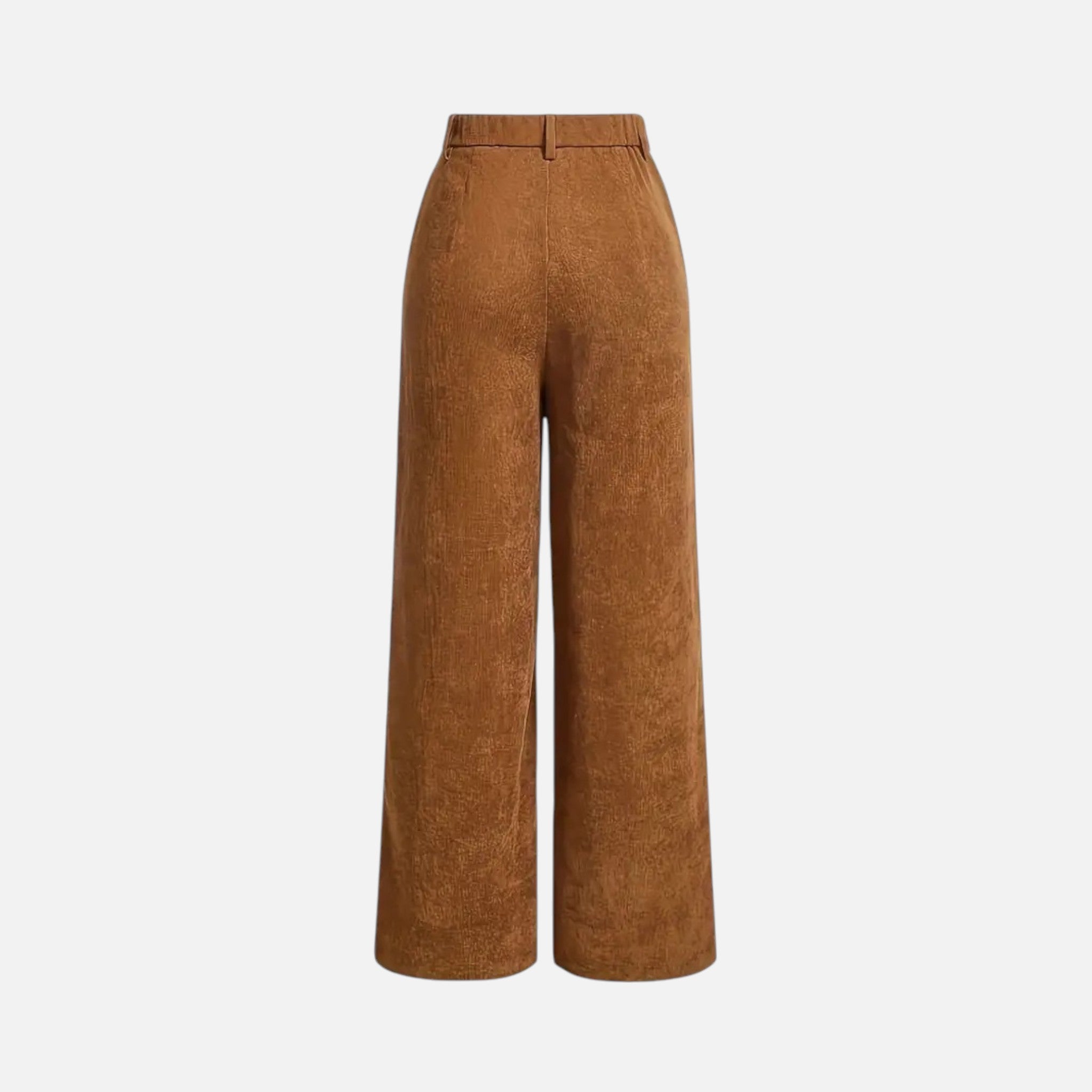 Vallmere | Women’s Straight-Leg Trousers in Corduroy-Style Texture