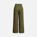 Vallmere – Women’s Corduroy-Style Straight-Leg Trousers