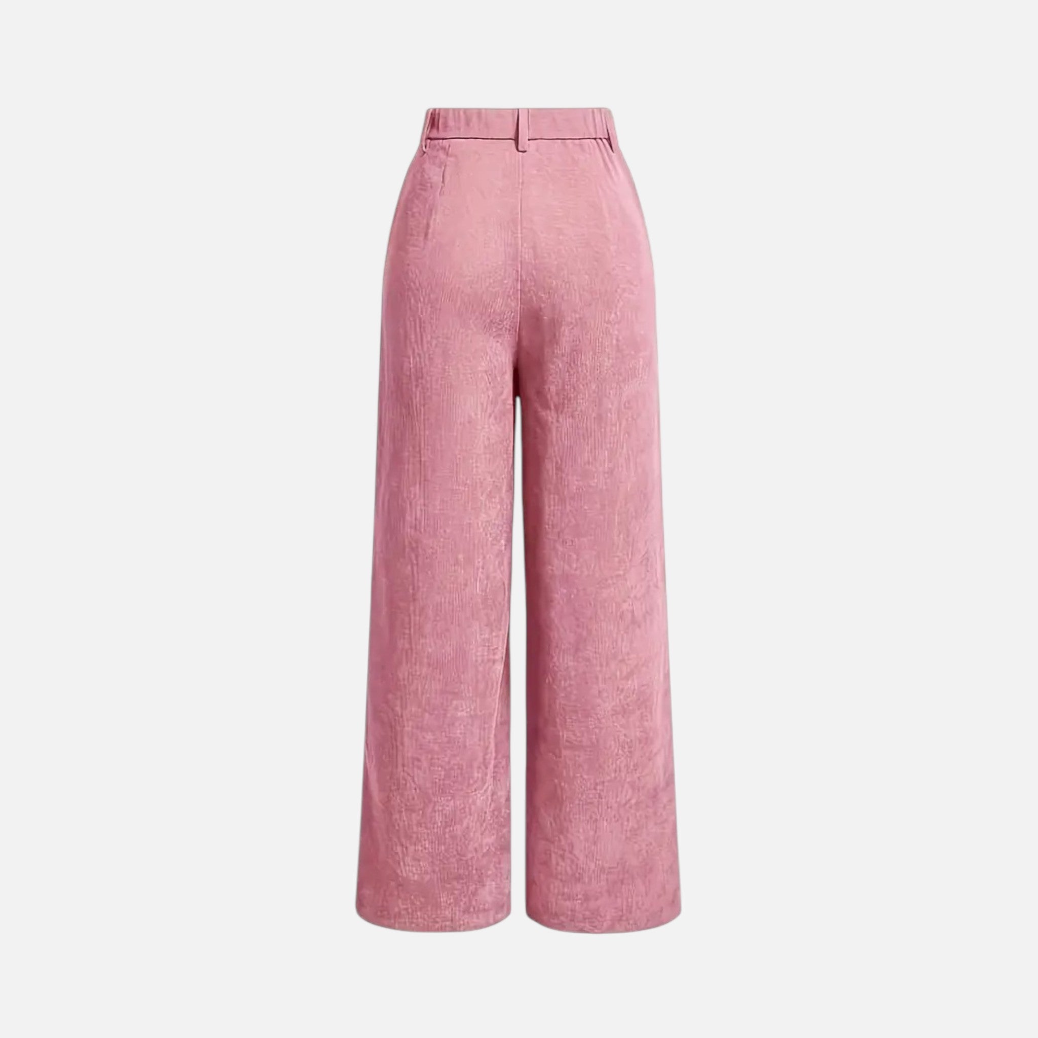 Vallmere | Women’s Straight-Leg Trousers in Corduroy-Style Texture