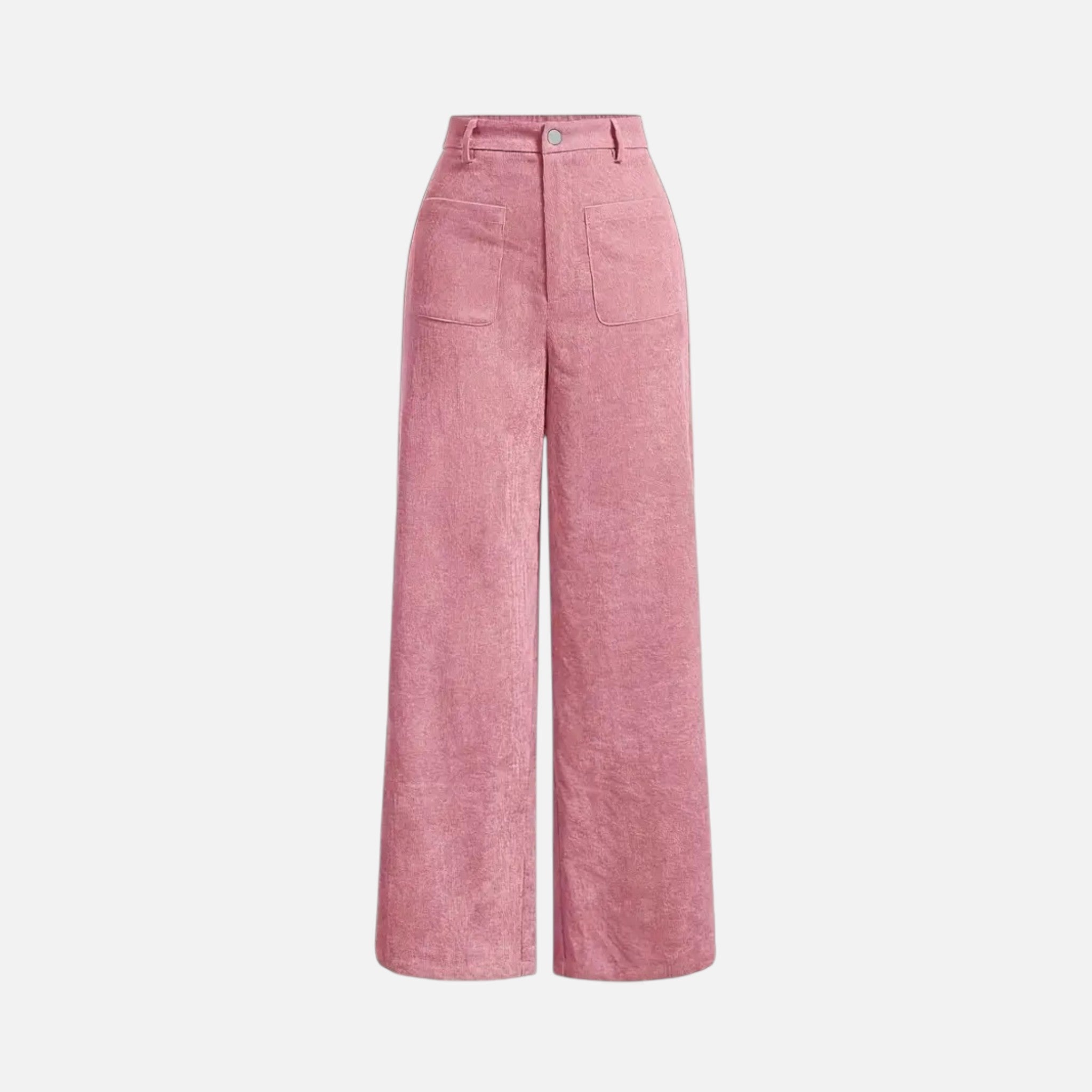 Vallmere | Women’s Straight-Leg Trousers in Corduroy-Style Texture