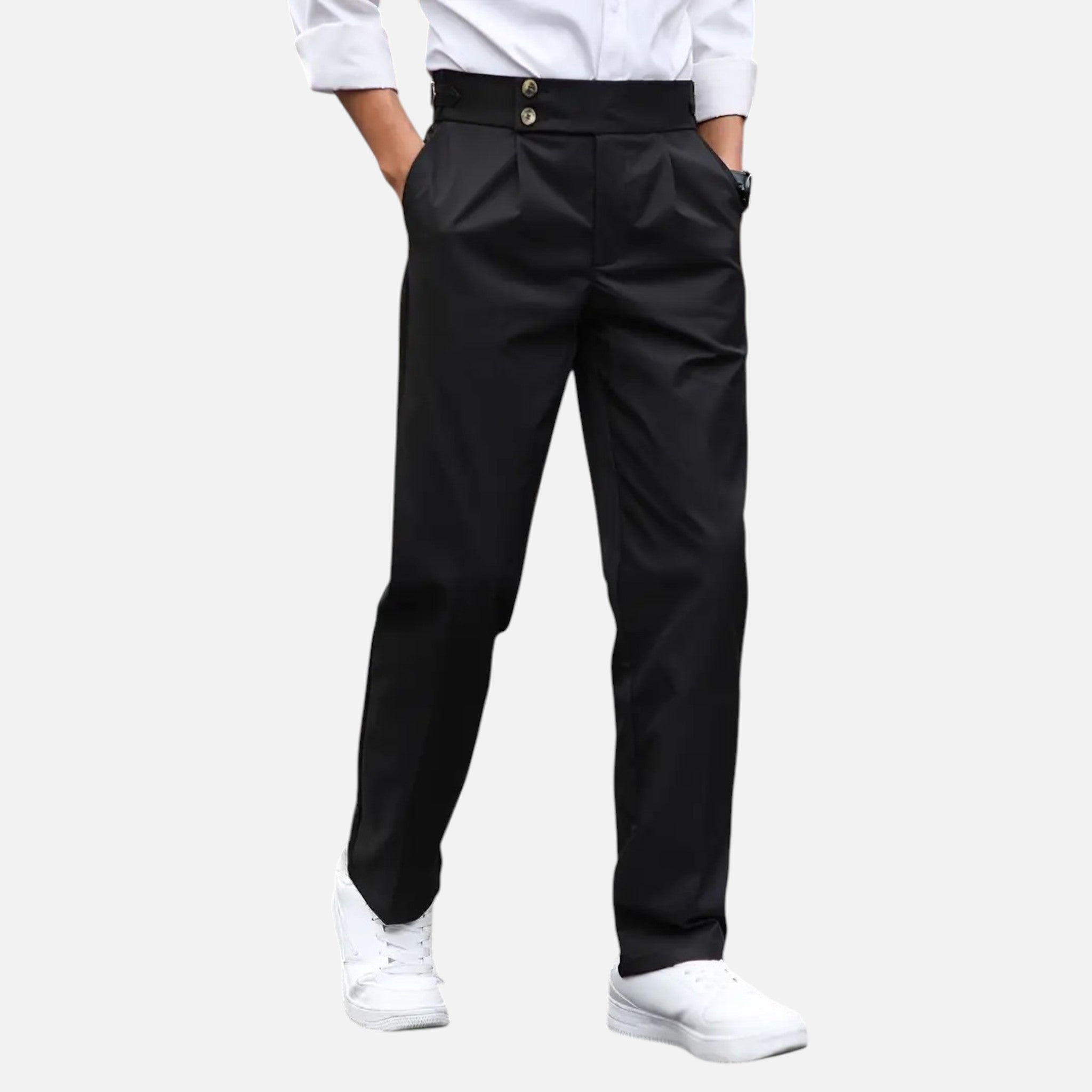 Vallmere | Men’s Half-Waist Dress Trousers