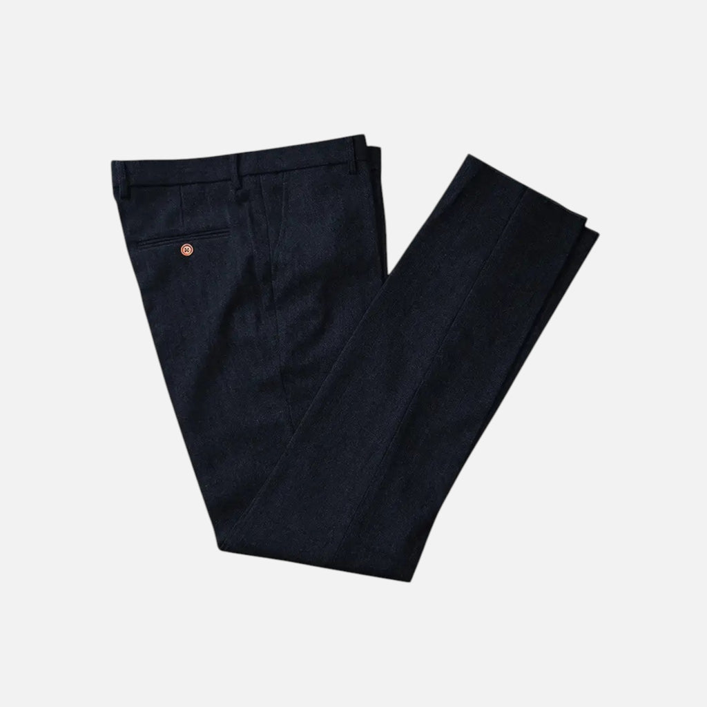 Vallmere | Men’s Herringbone Tweed Trousers