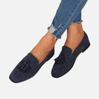 Vallmere – Women’s Tassel Slip-On Flats