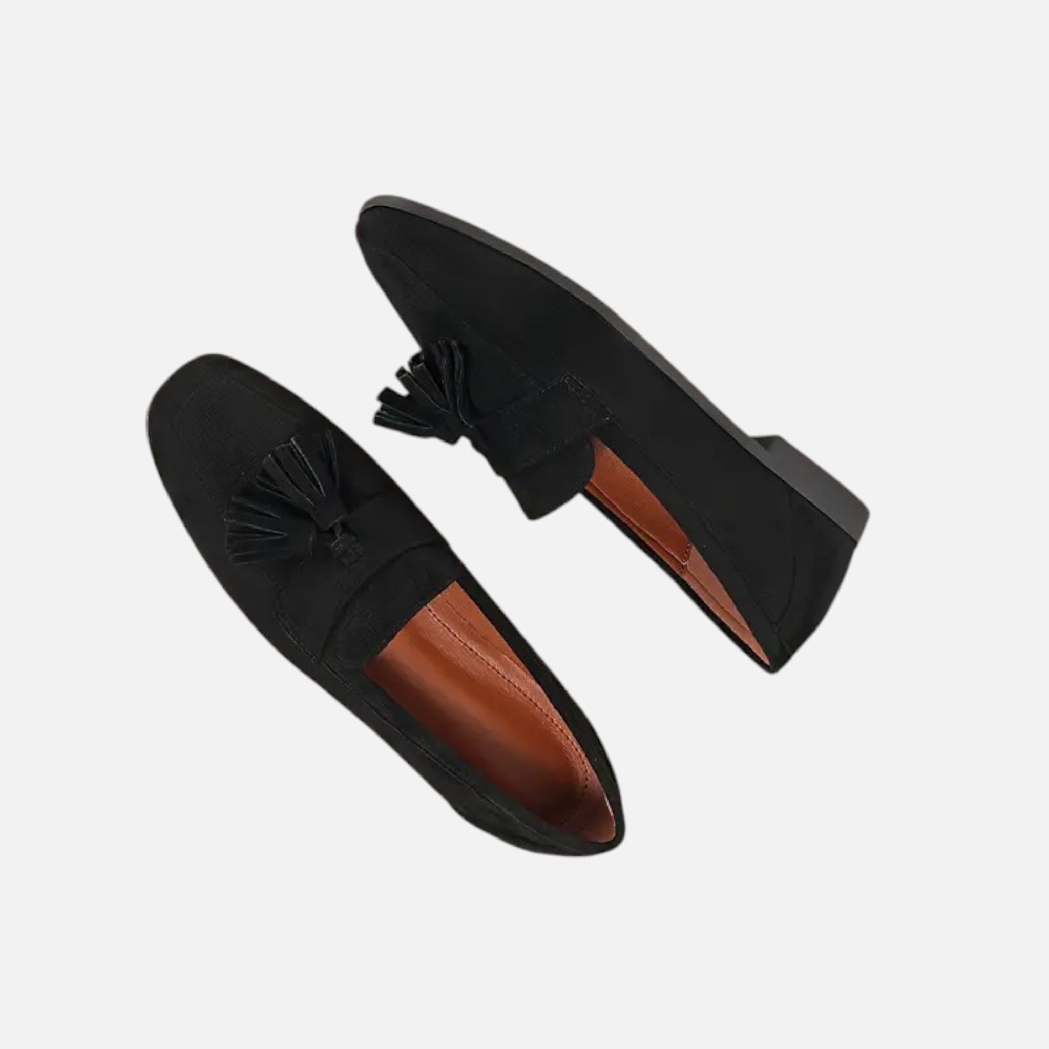 Vallmere | Women’s Chic Tassel Slip-On Flats