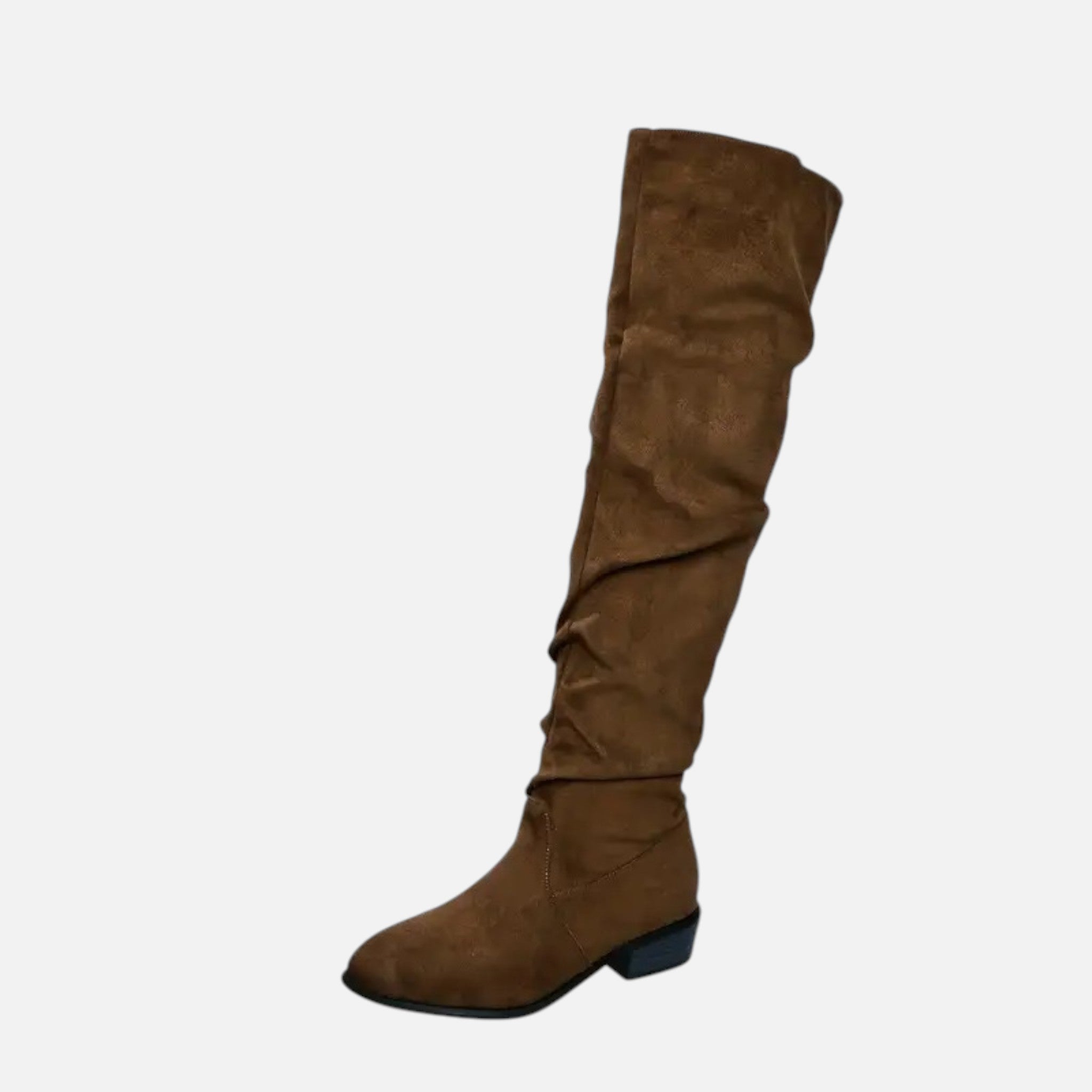 Vallmere | Women’s Suede Over‑the‑Knee Boots, Heritage Luxe