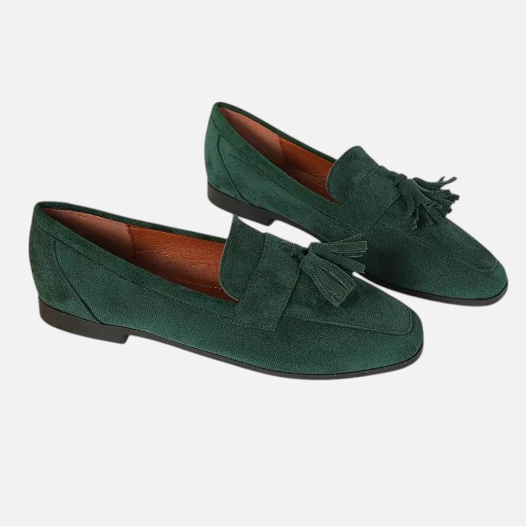 Vallmere – Women’s Tassel Slip-On Flats