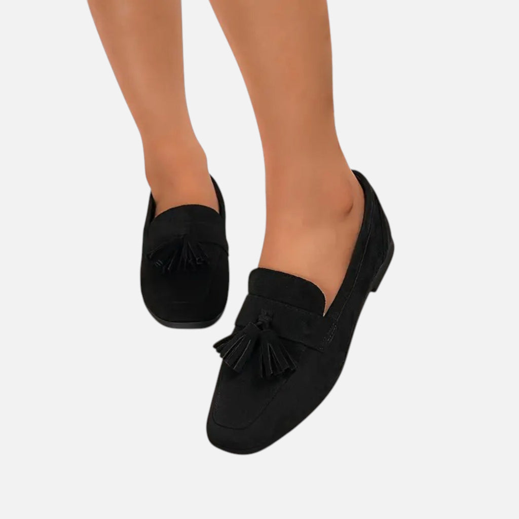 Vallmere – Women’s Tassel Slip-On Flats
