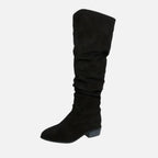 Vallmere – Women’s Suede Over-the-Knee Boots