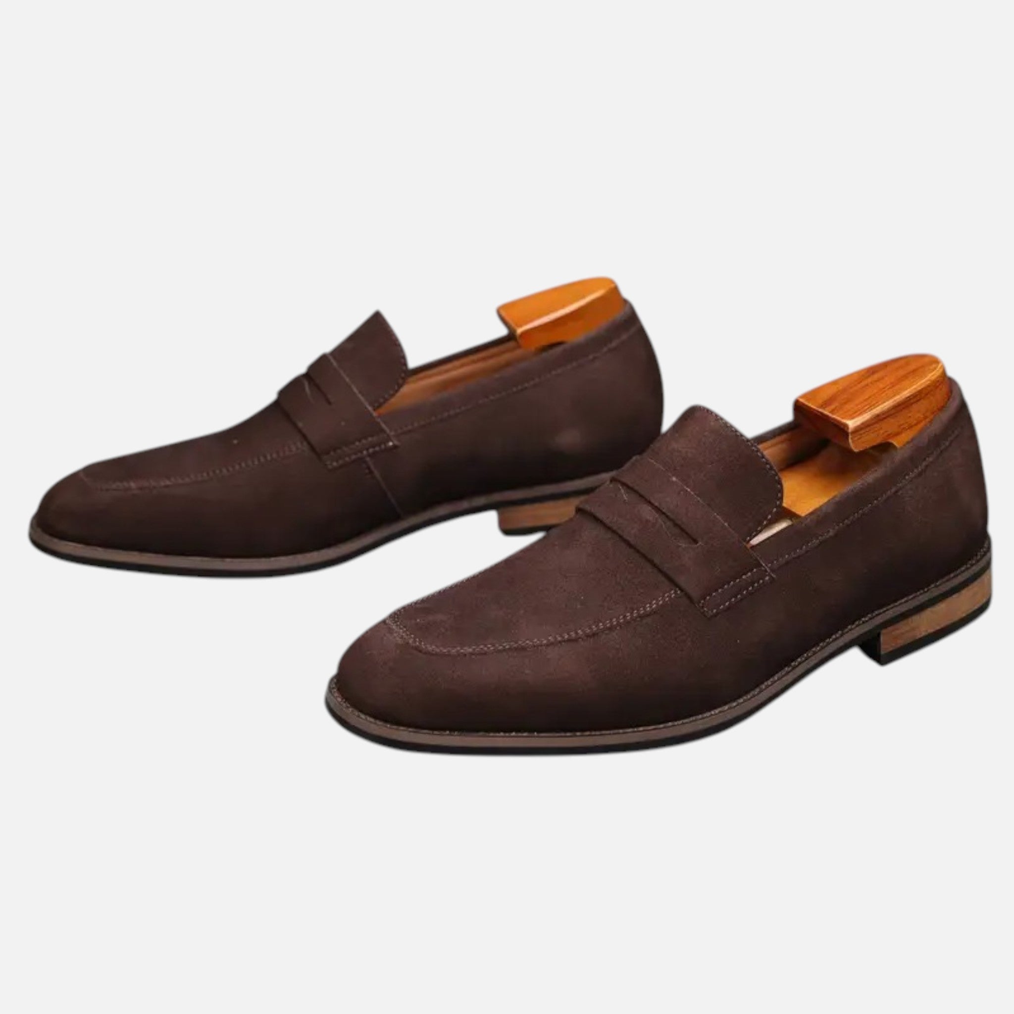 Vallmere | Men’s Top-Grain Leather Penny Loafers