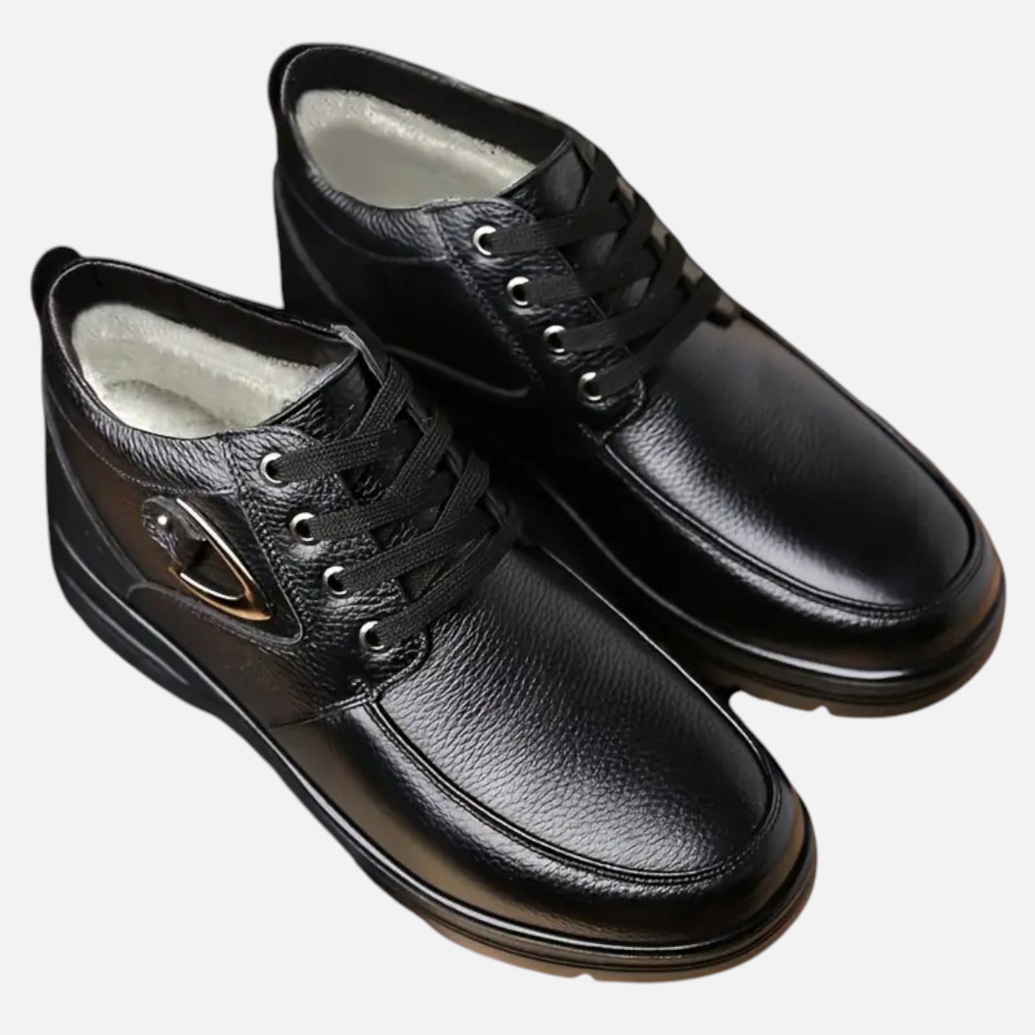 Vallmere | Men’s Genuine Leather Winter Snow Boots