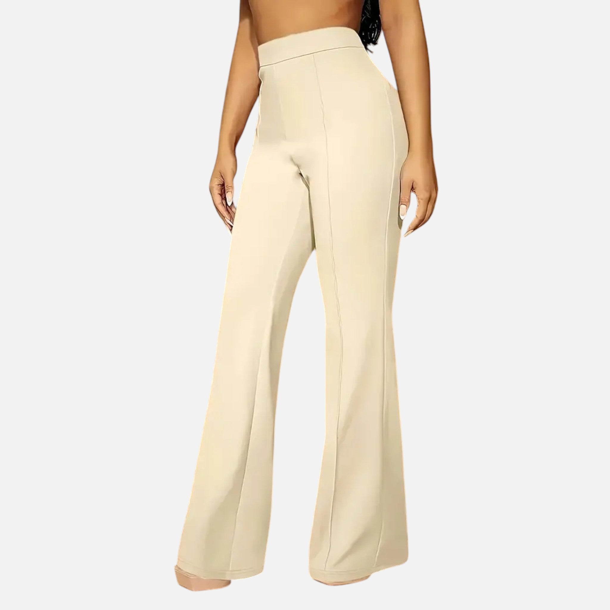 Vallmere | Women’s Elegant High-Waist Plus Trousers