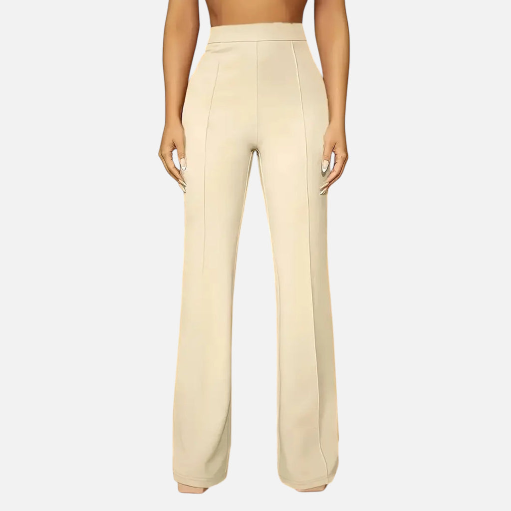 Vallmere | Women’s Elegant High-Waist Plus Trousers