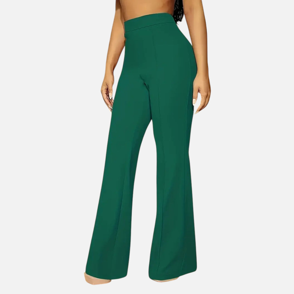 Vallmere | Women’s Elegant High-Waist Plus Trousers