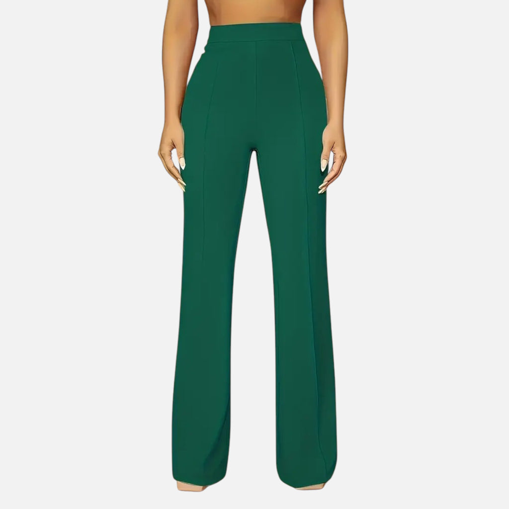 Vallmere | Women’s Elegant High-Waist Plus Trousers
