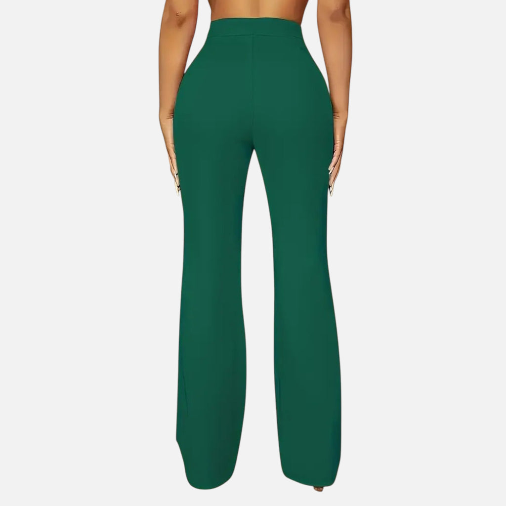 Vallmere | Women’s Elegant High-Waist Plus Trousers