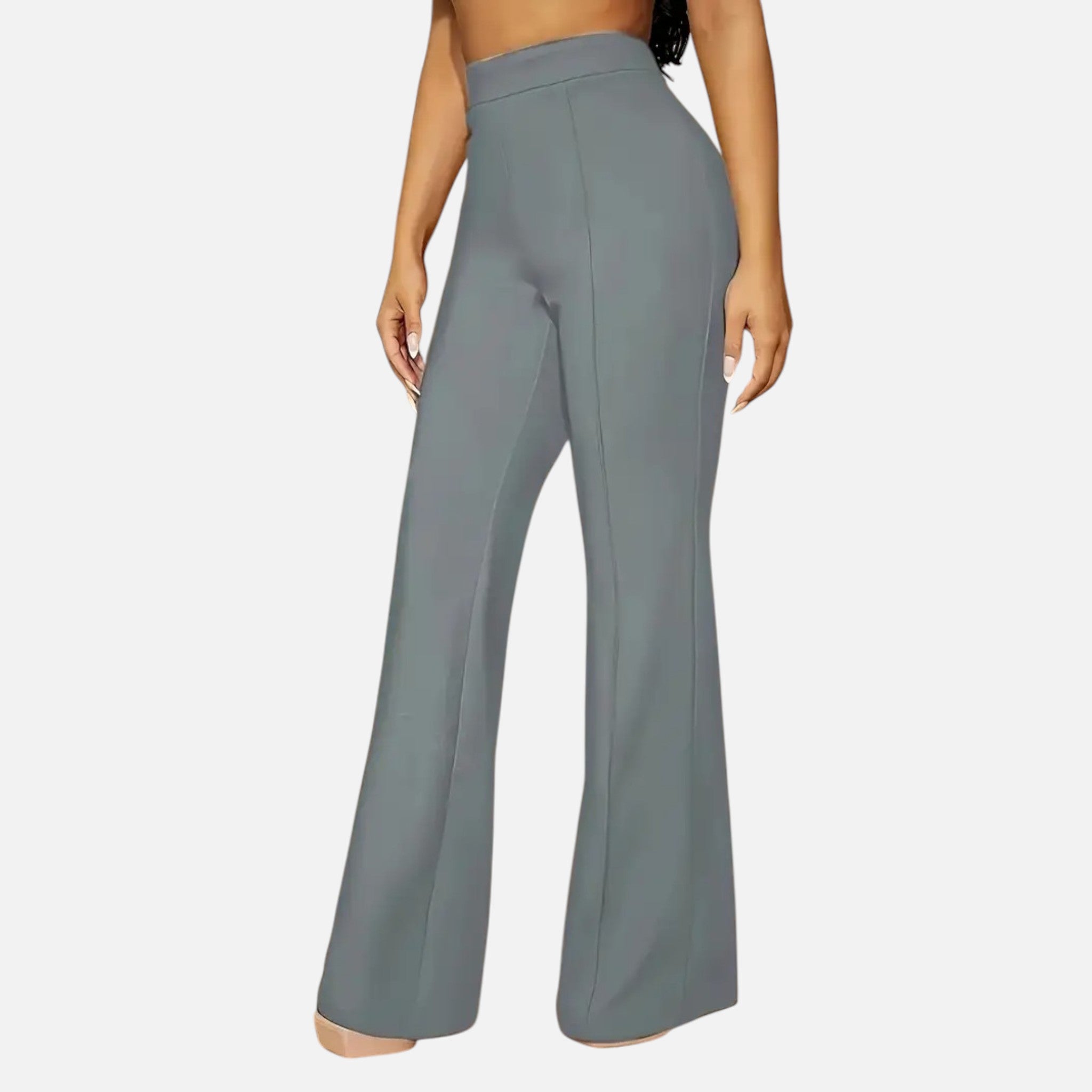 Vallmere | Women’s Elegant High-Waist Plus Trousers