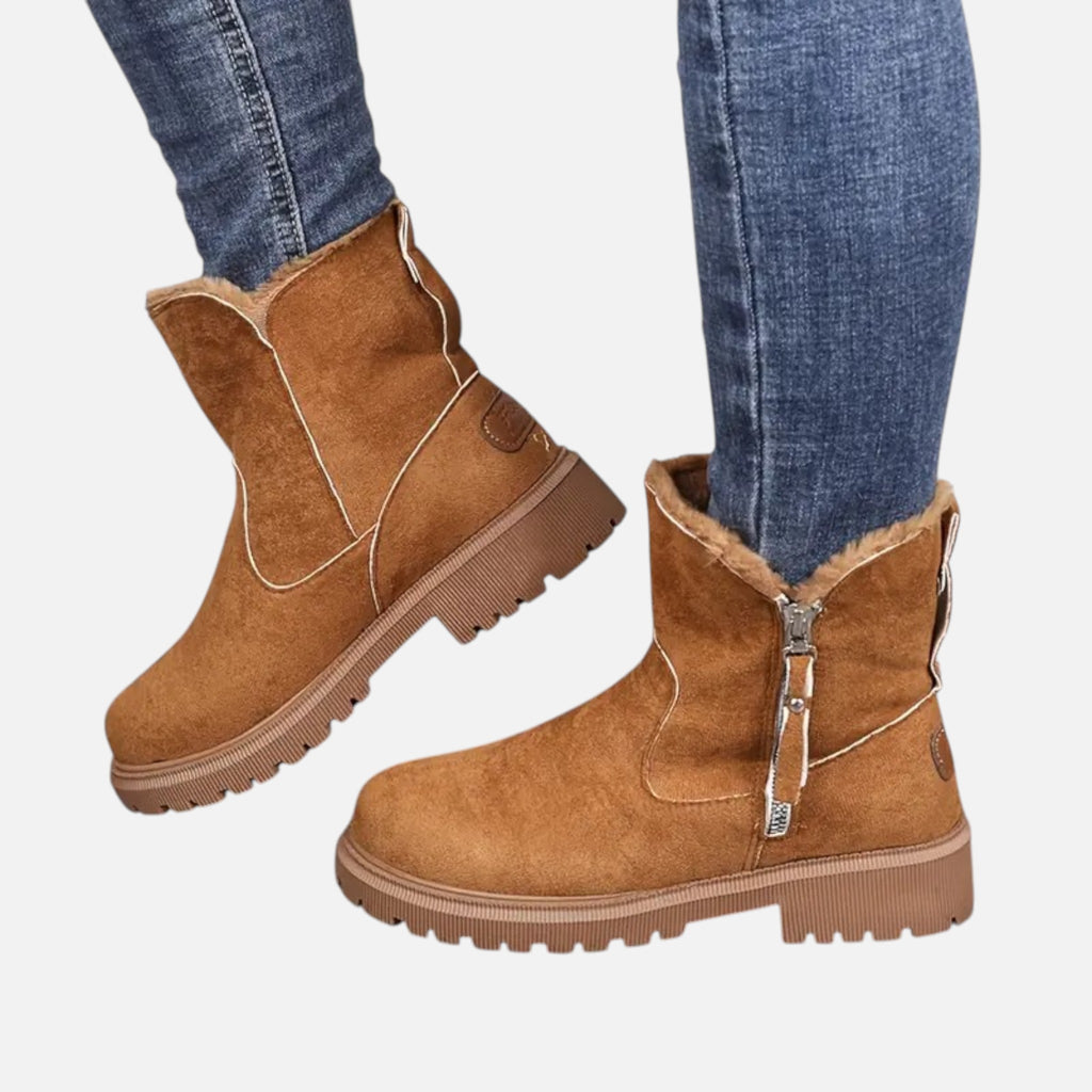 Vallmere | Women’s Fleece‑Lined Winter Snow Boot
