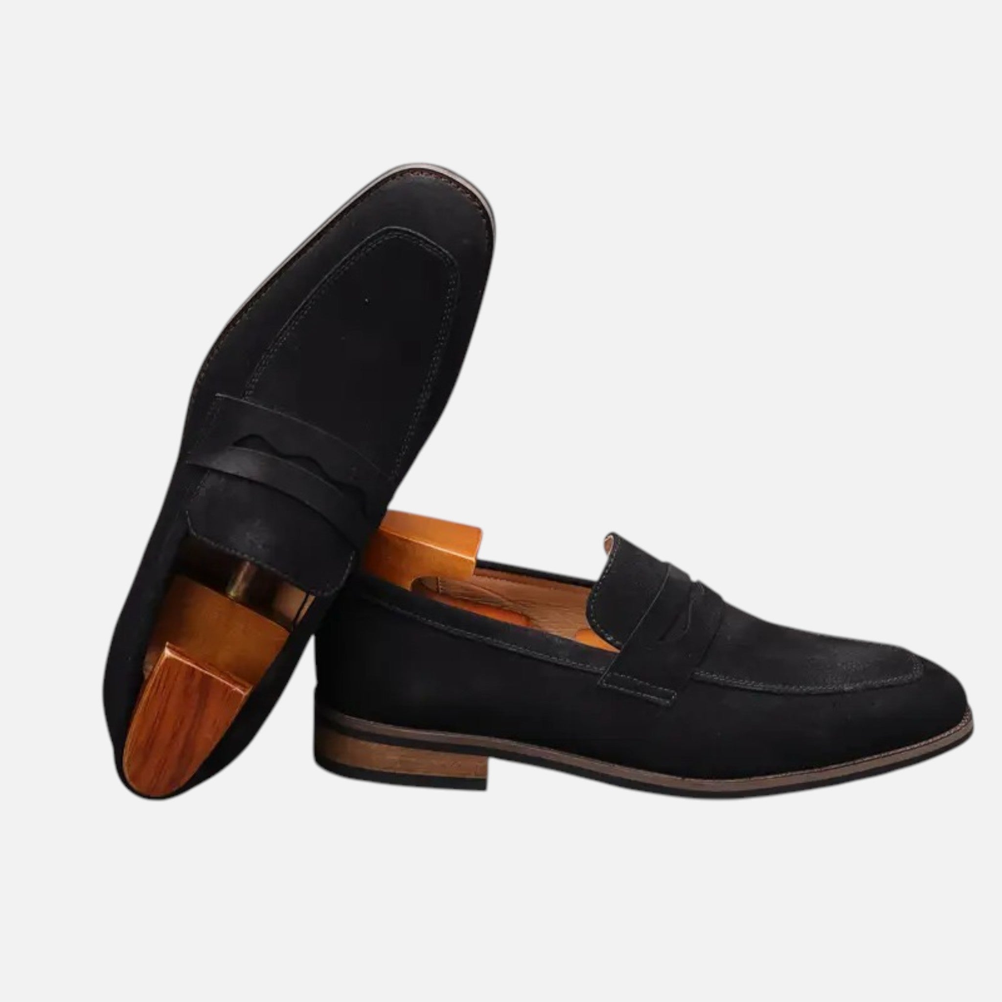 Vallmere | Men’s Top-Grain Leather Penny Loafers