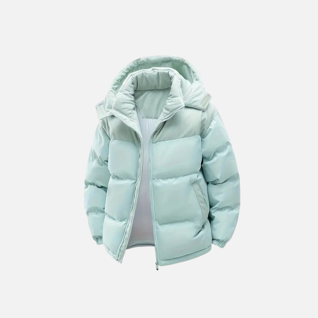 Vallmere | Men’s Heritage Colour‑Block Hooded Jacket