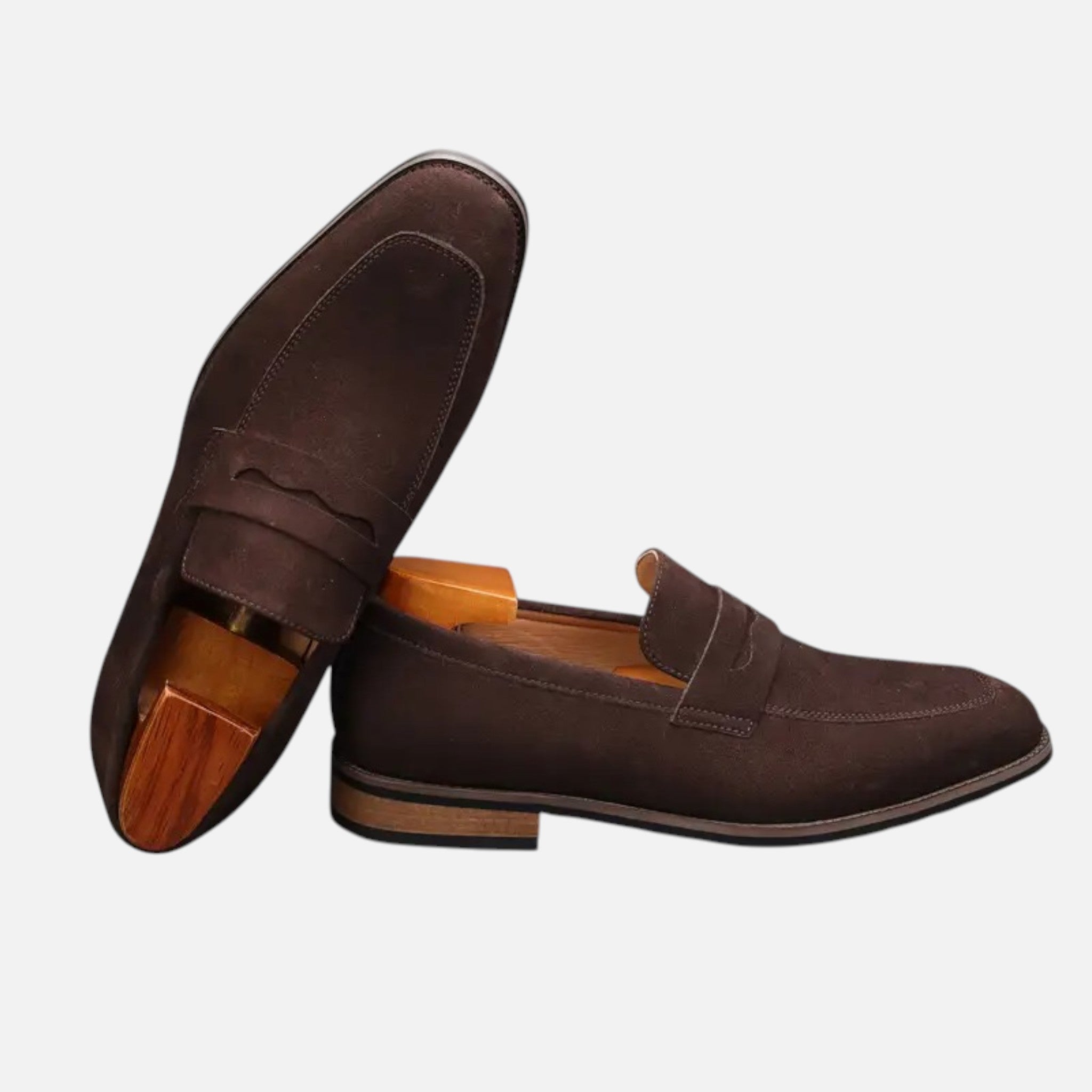 Vallmere | Men’s Top-Grain Leather Penny Loafers