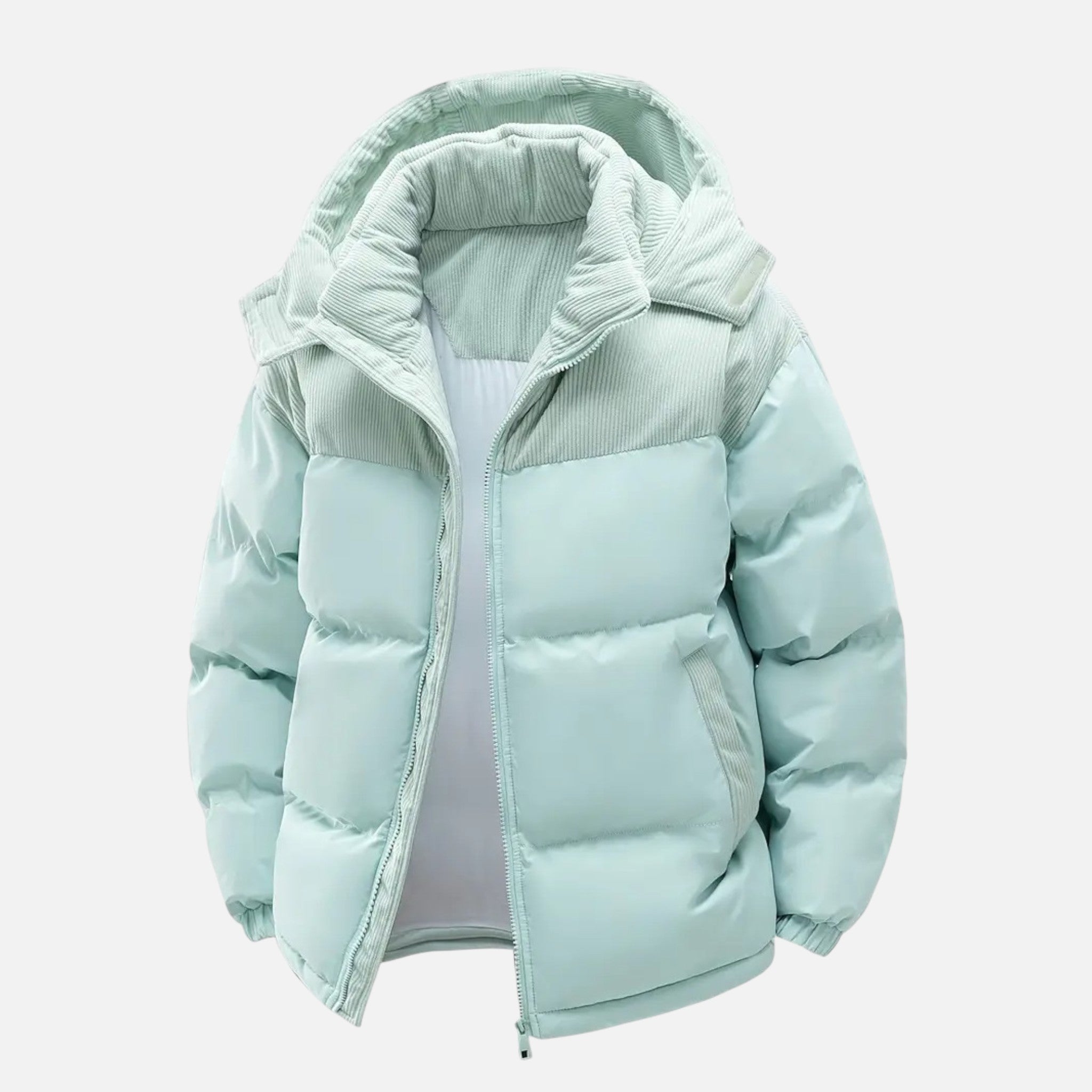 Vallmere | Men’s Heritage Colour‑Block Hooded Jacket