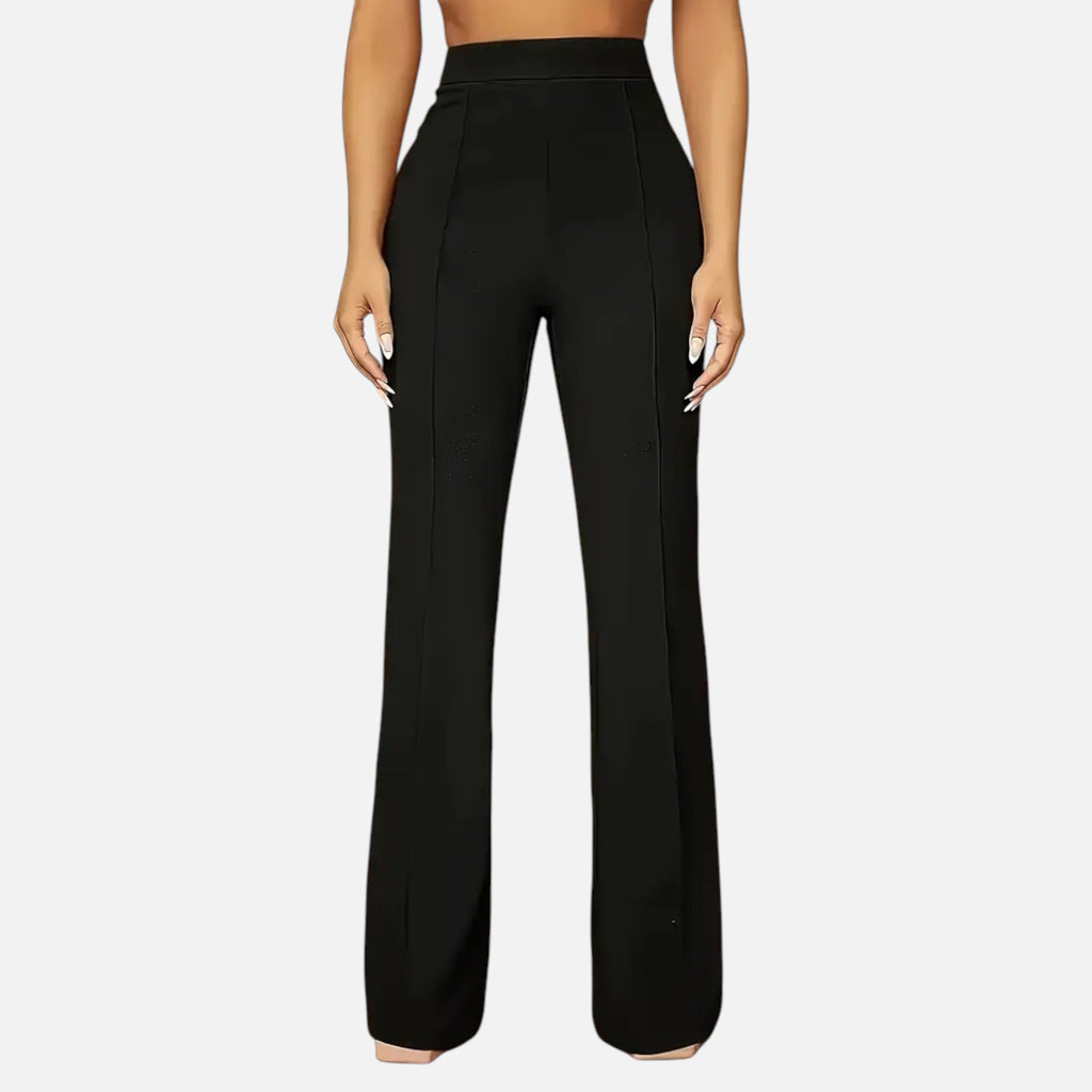 Vallmere | Women’s Elegant High-Waist Plus Trousers