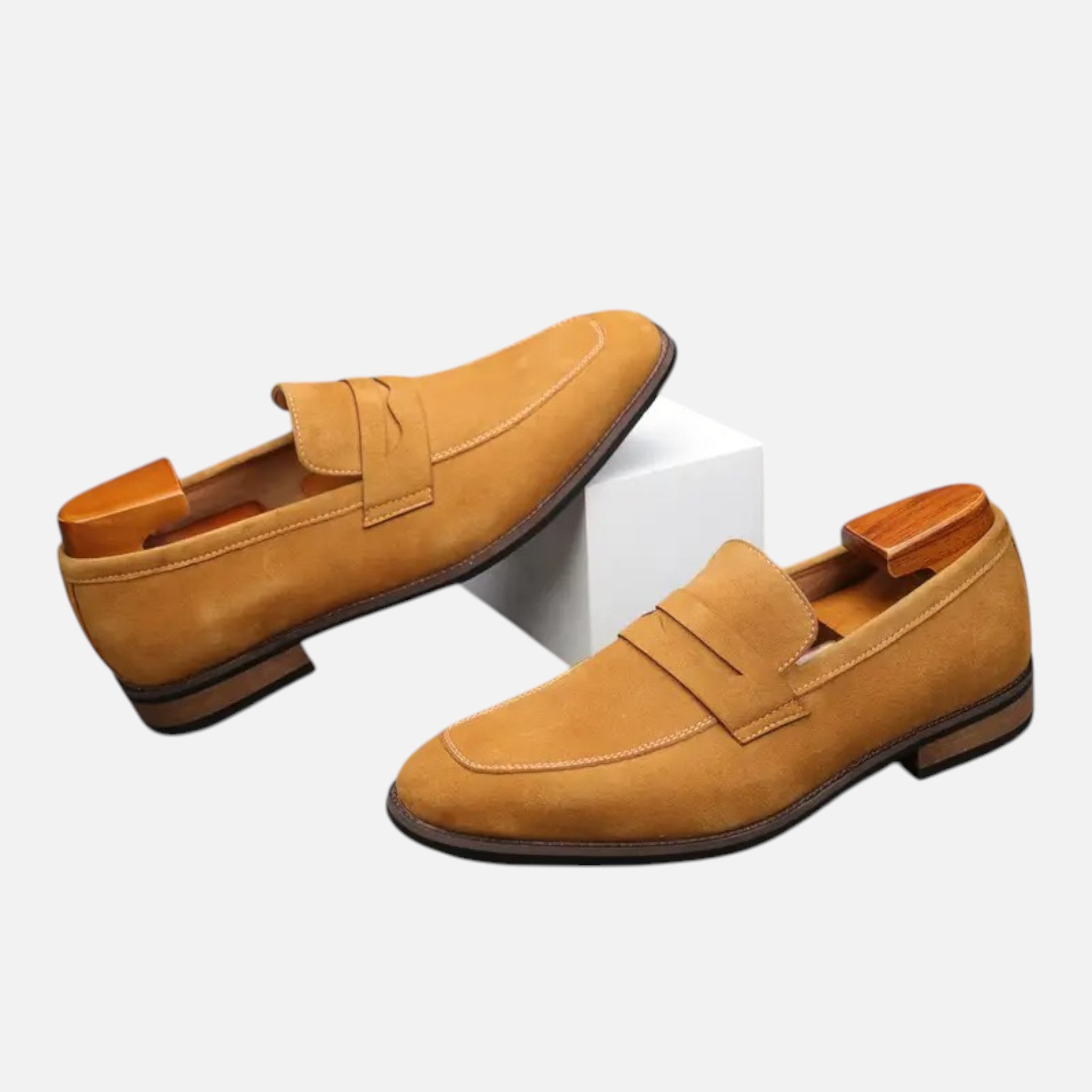 Vallmere | Men’s Top-Grain Leather Penny Loafers
