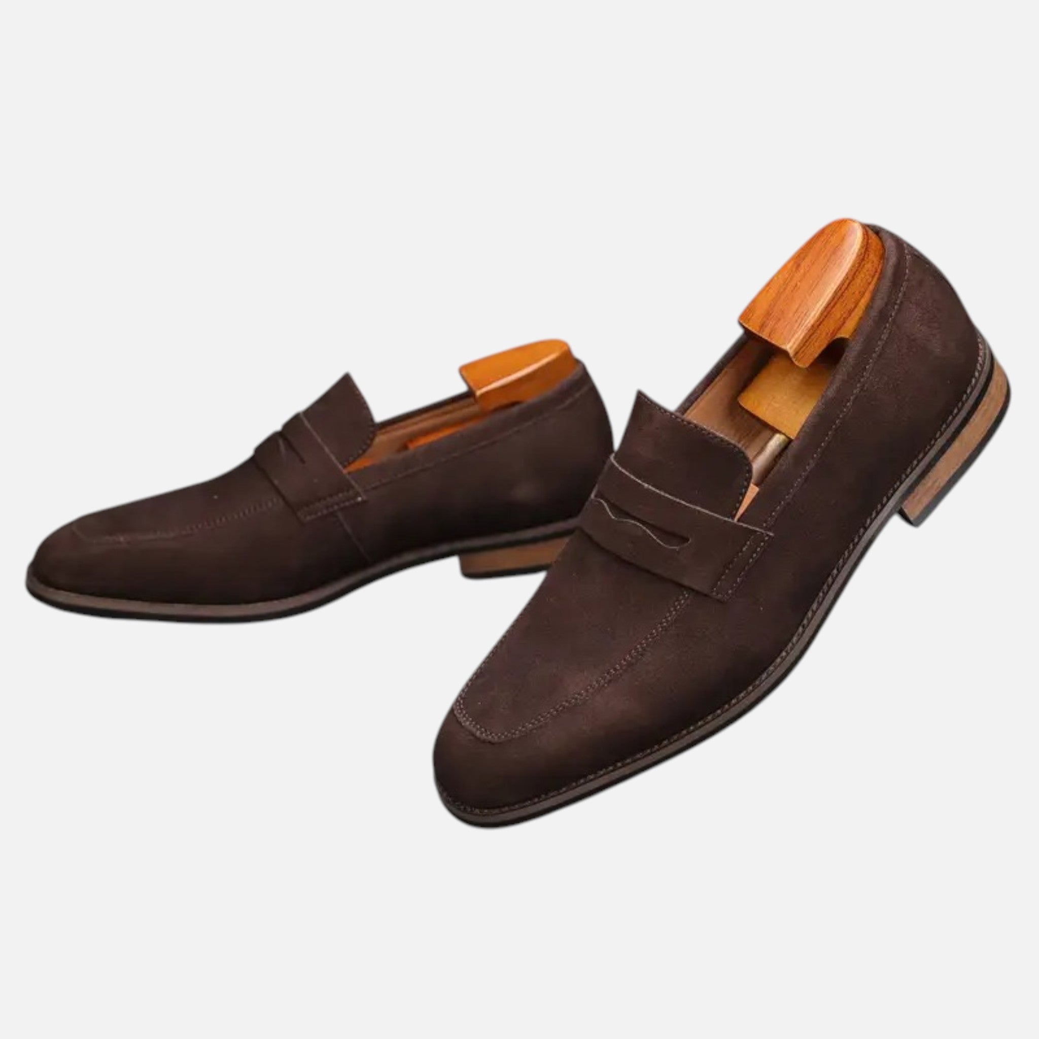 Vallmere | Men’s Top-Grain Leather Penny Loafers