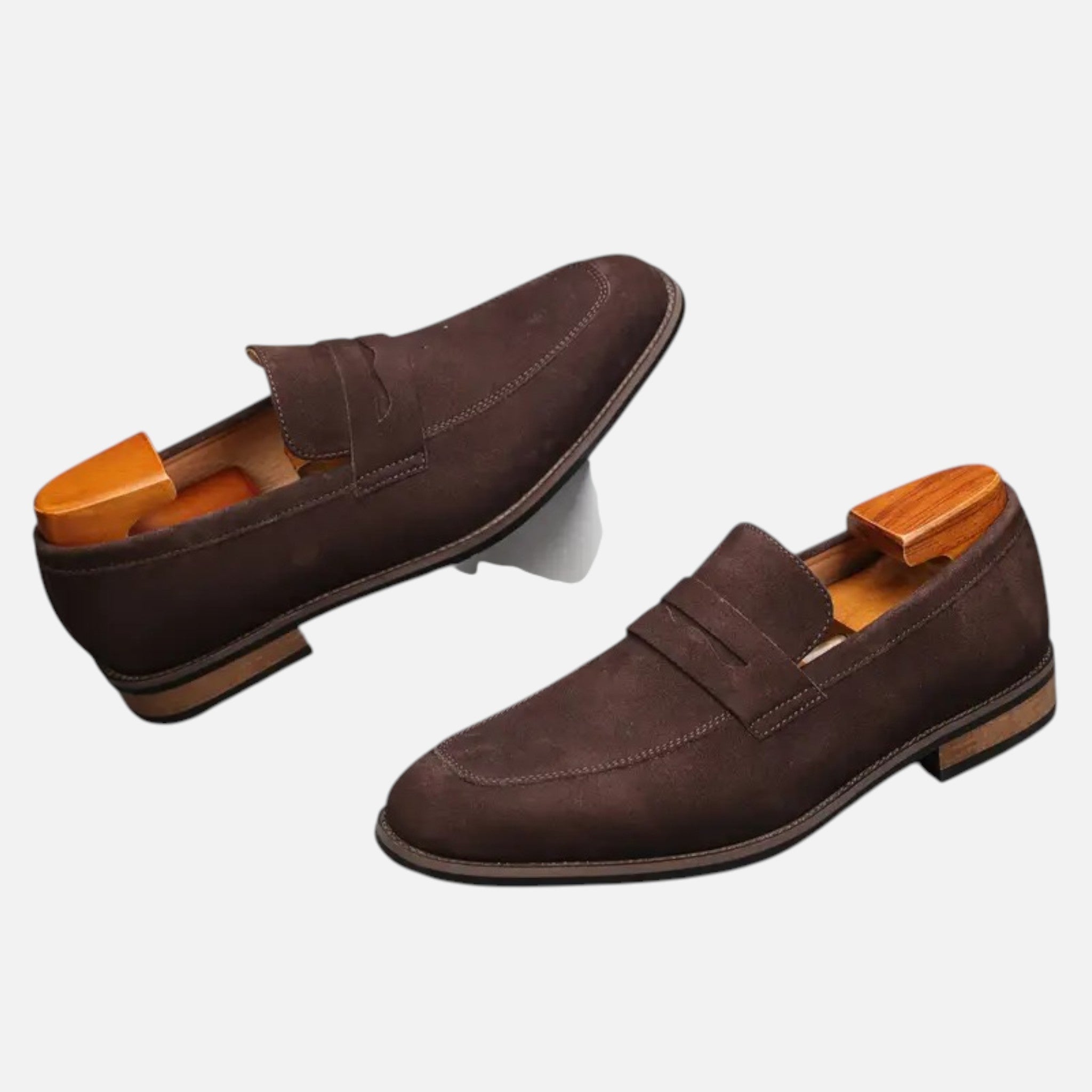 Vallmere | Men’s Top-Grain Leather Penny Loafers