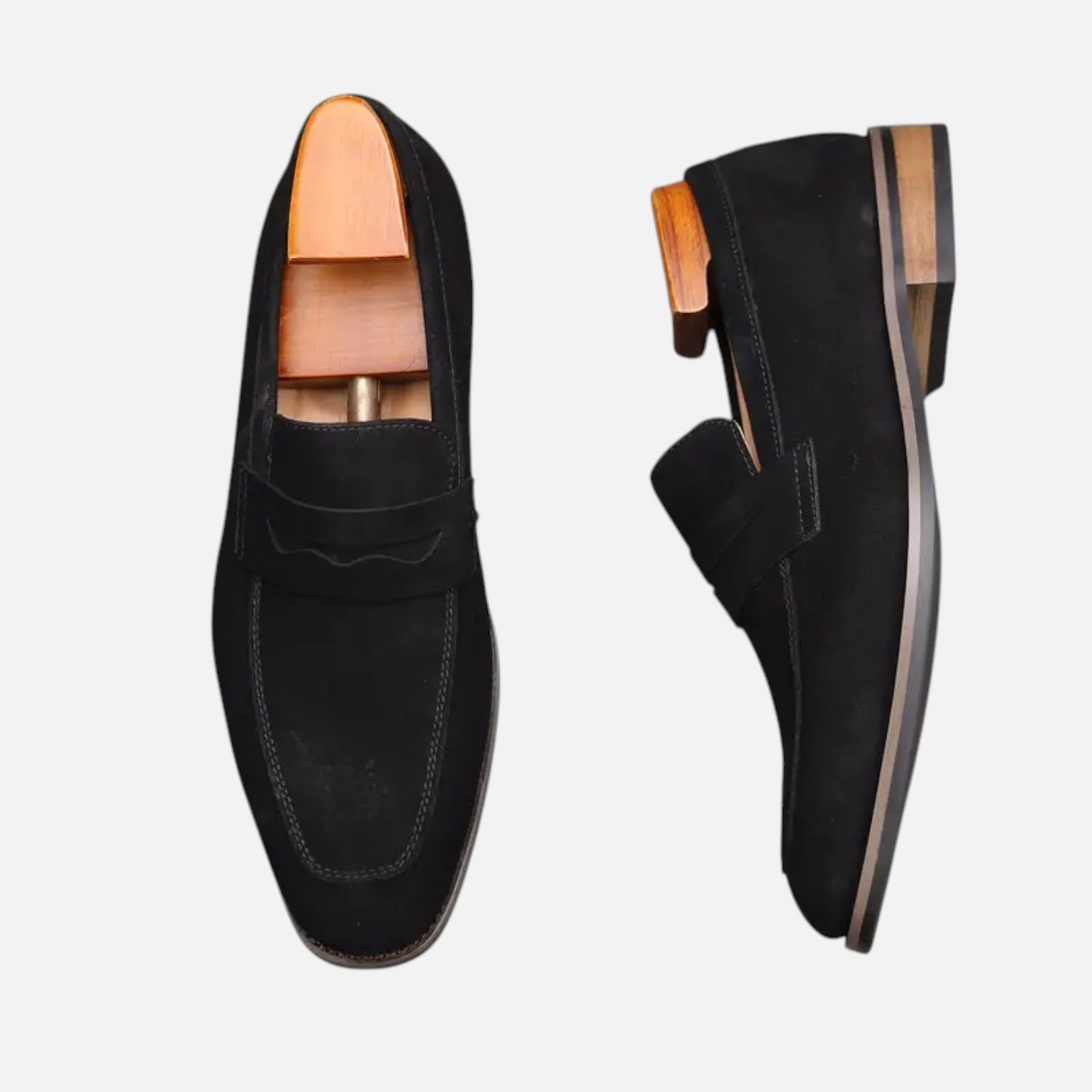 Vallmere | Men’s Top-Grain Leather Penny Loafers