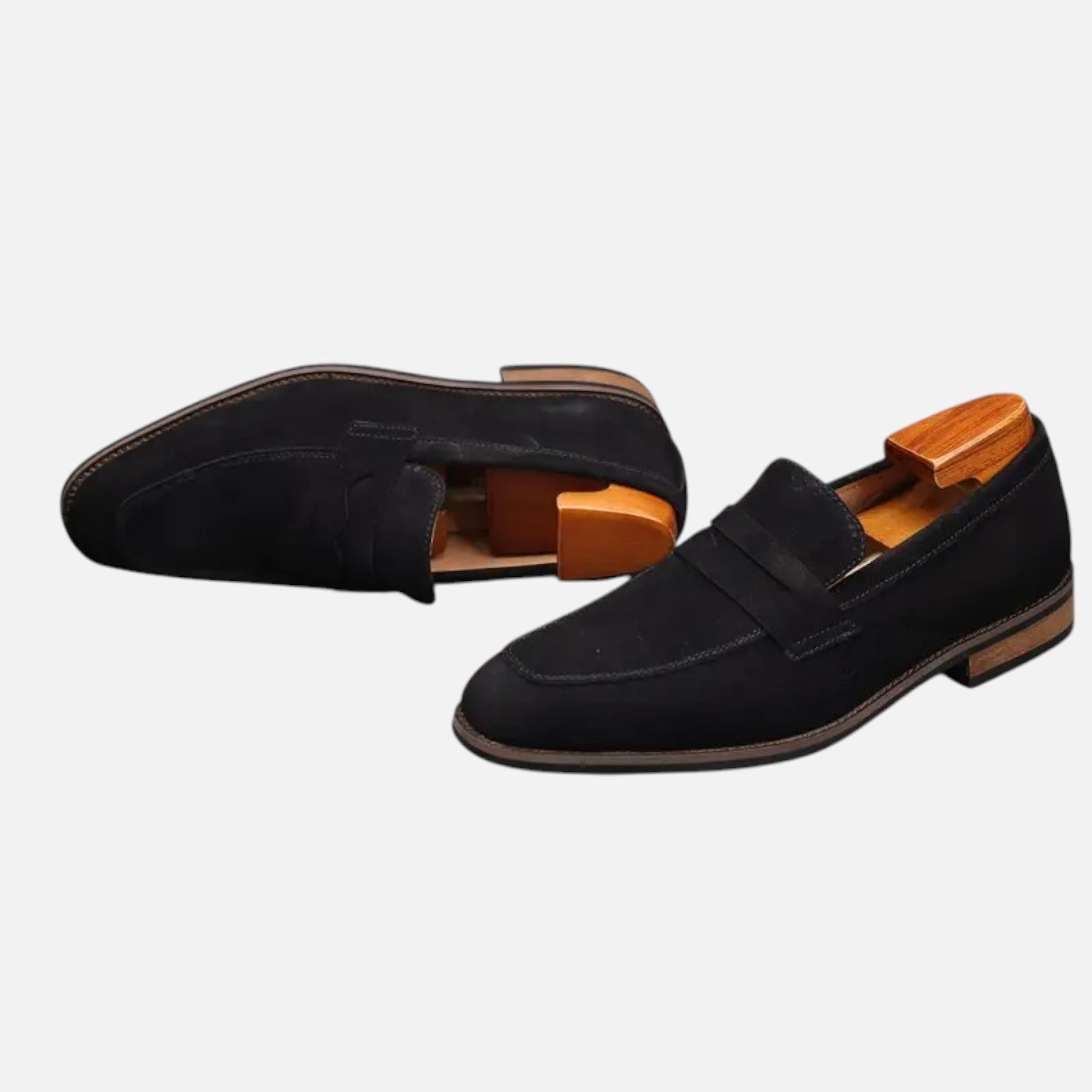 Vallmere | Men’s Top-Grain Leather Penny Loafers