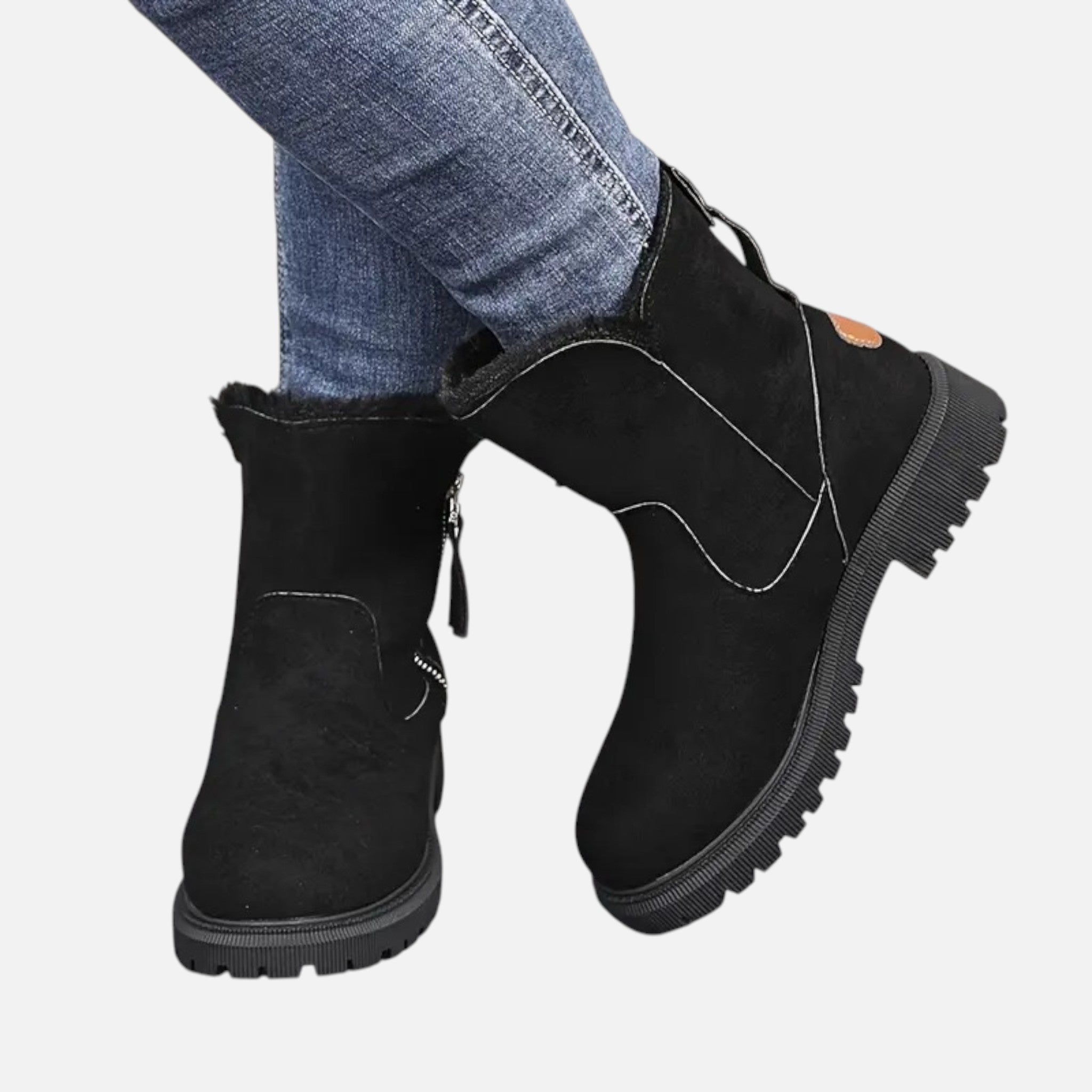 Vallmere | Women’s Fleece‑Lined Winter Snow Boot
