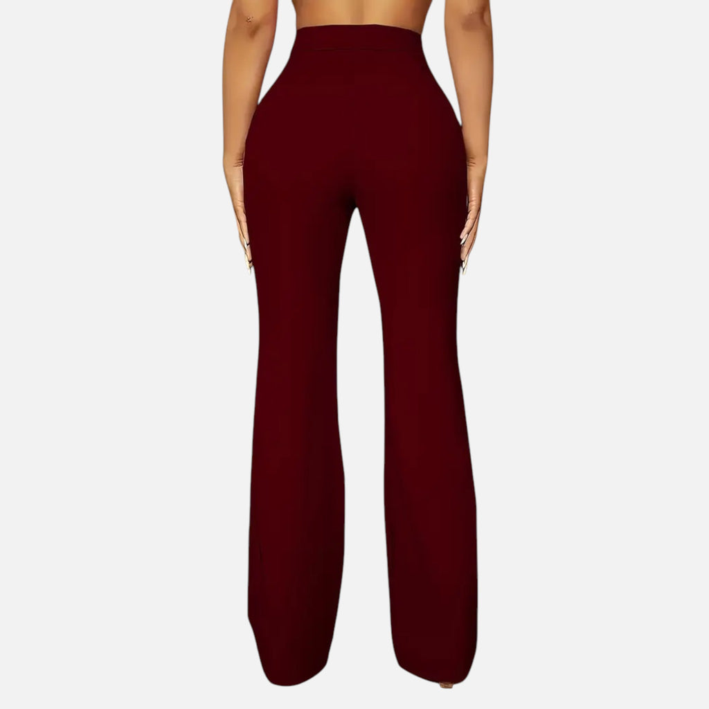 Vallmere | Women’s Elegant High-Waist Plus Trousers