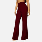 Vallmere | Women’s Elegant High-Waist Plus Trousers
